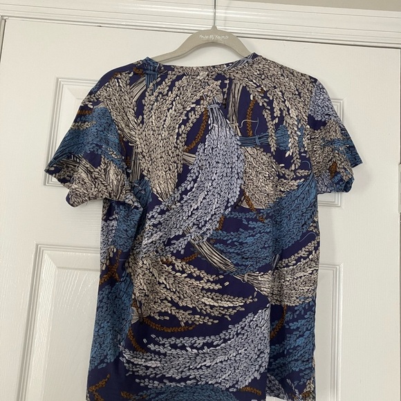 Jim Thompson Pima Cotton Rice Blend Blue T-Shirt Size Large - Picture 5 of 8